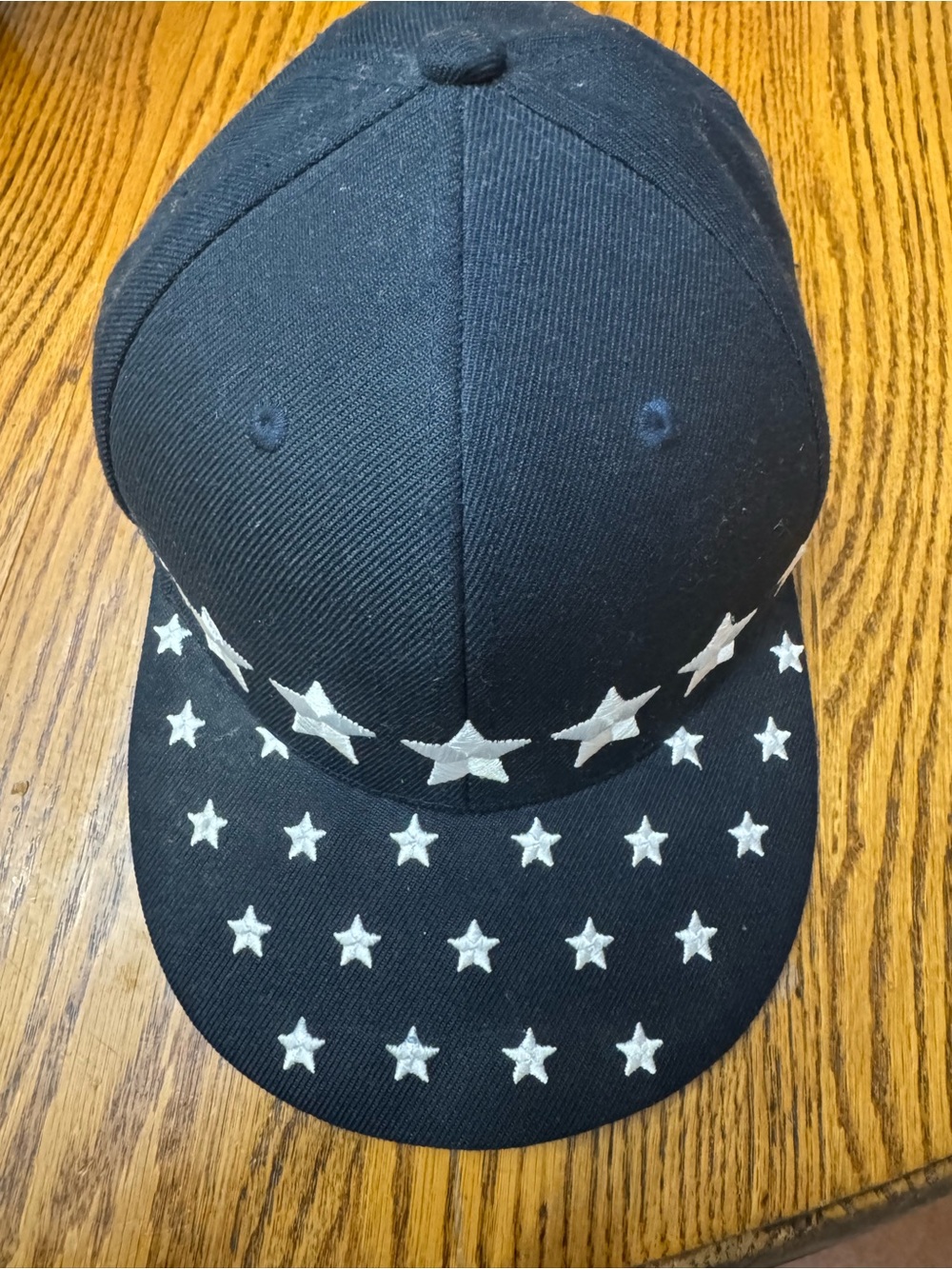 Women blue Star Embroidered Cap Olive and Pique